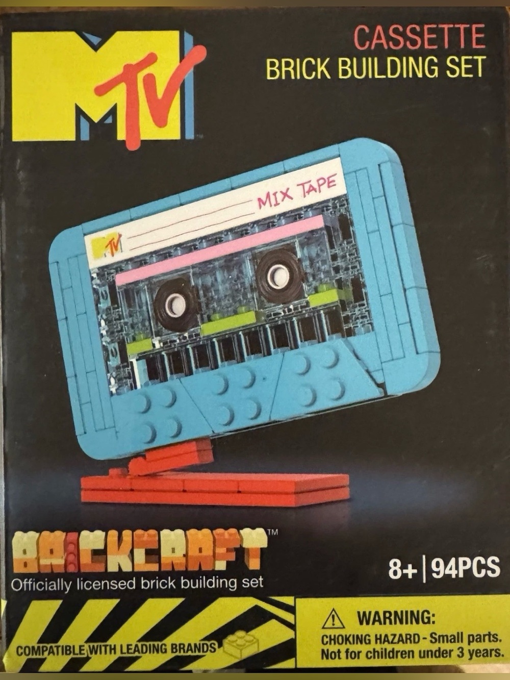 MTV Cassette Brick Building Set